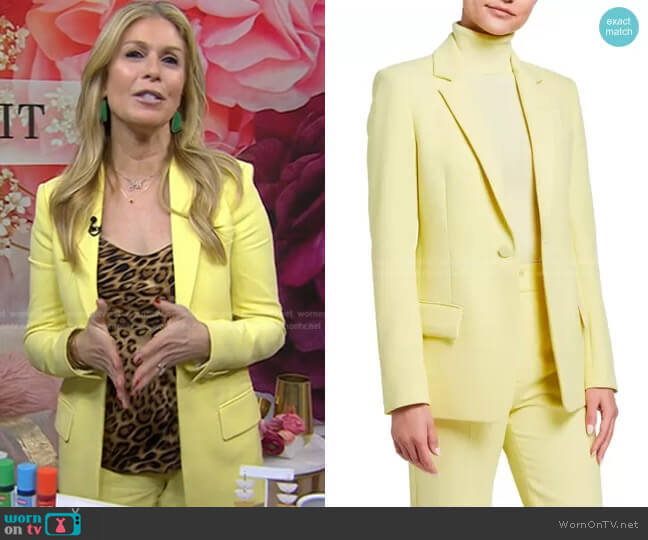 Lyndon Single-Button Jacket by A.L.C. worn by Jill Martin on Today