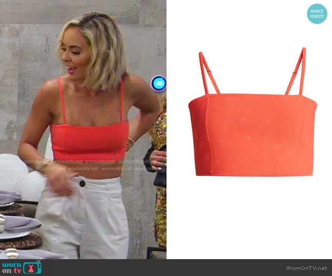 Winnie Bra Top by A.L.C. worn by Nicole Martin  on The Real Housewives of Miami