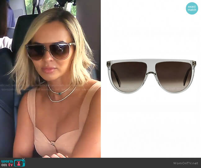 41435 Sunglasses by Celine worn by Nicole Martin  on The Real Housewives of Miami