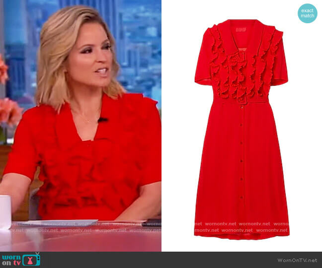 Elegant Dress by Commission worn by Sara Haines on The View