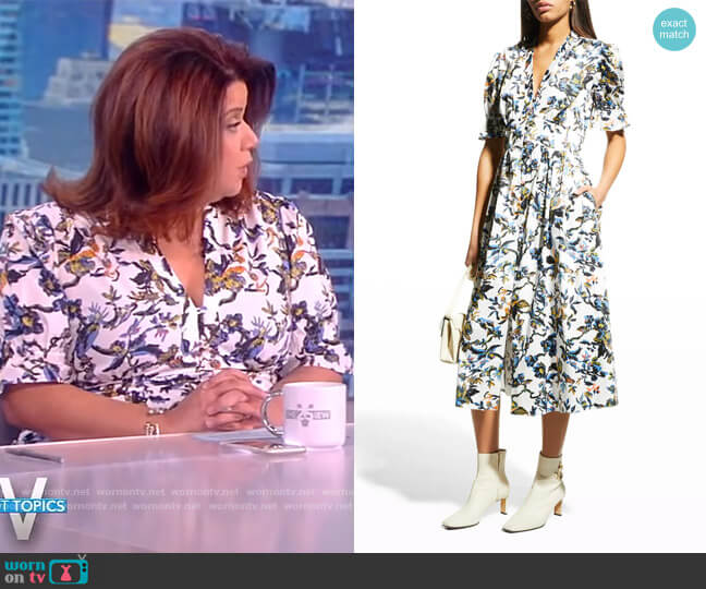 Erica Midi Dress by Diane von Furstenberg worn by Ana Navarro on The View