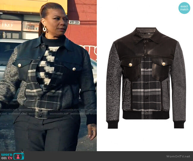 WornOnTV: Robyn’s leather and plaid jacket on The Equalizer | Queen ...