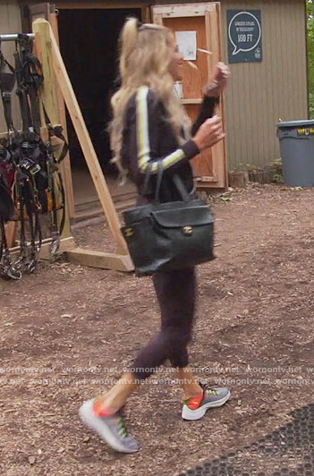 Jackie's gray sneakers on The Real Housewives of New Jersey