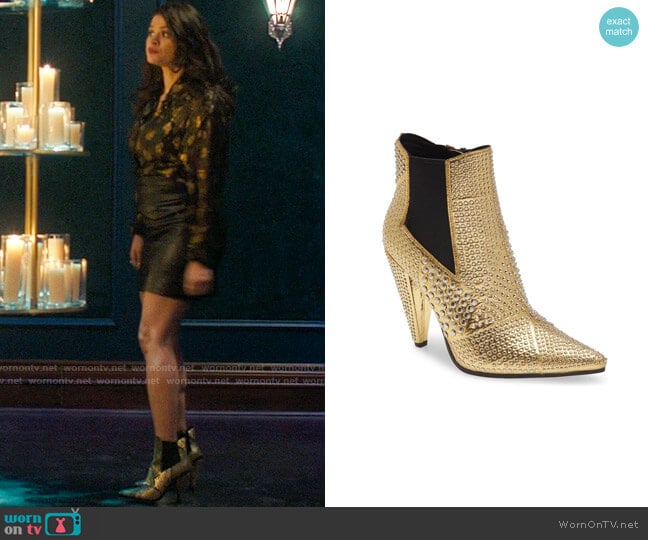 Jeffrey Campbell Studd Bootie worn by Mel Vera (Melonie Diaz) on Charmed