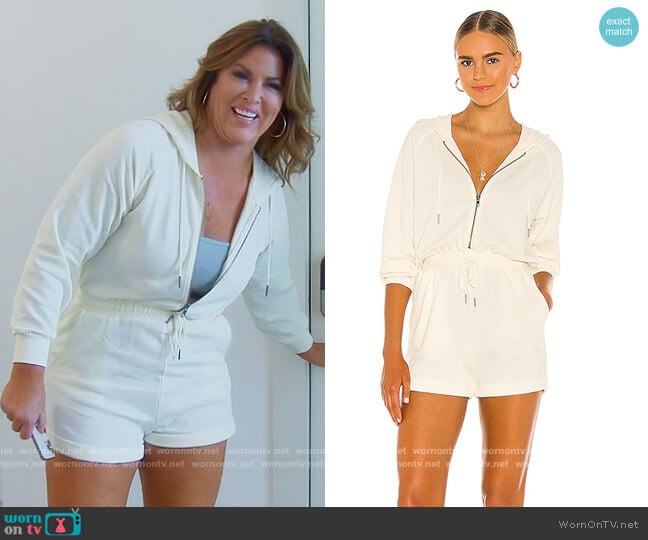 Stay Cool Romper by L*Space worn by Emily Simpson on The Real Housewives of Orange County