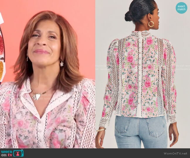 Jacque Top by Loveshakfancy worn by Hoda Kotb on Today