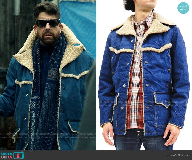 Mister Freedom Maverick Jacket worn by Harry Keshegian (Adam Goldberg) on The Equalizer