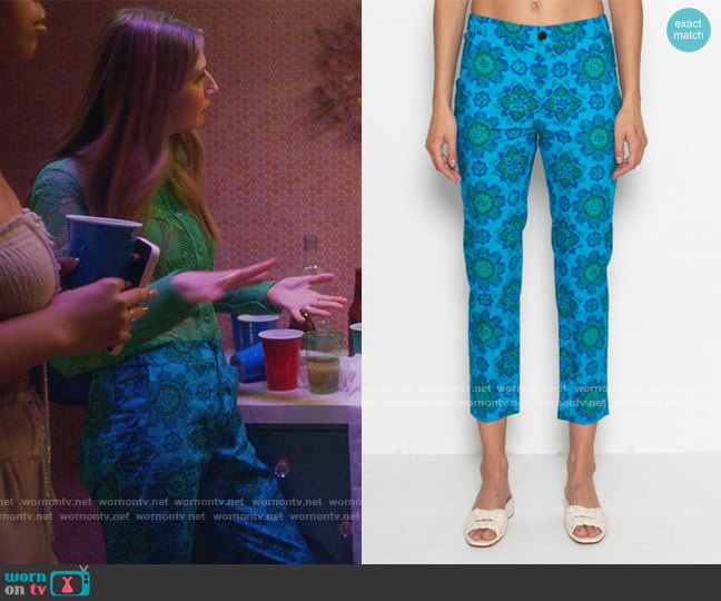 Council Pants by Rachel Comey worn by Nomi Segal (Emily Arlook) on Grown-ish