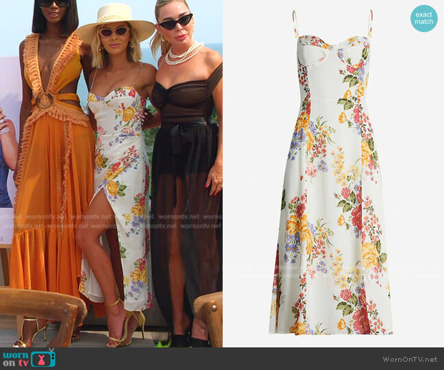 Juliette Dress by Reformation worn by Nicole Martin  on The Real Housewives of Miami