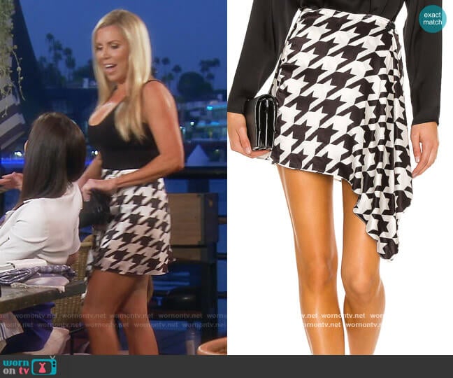 Barbara Skirt by Sau Lee worn by Dr. Jen Armstrong on The Real Housewives of Orange County