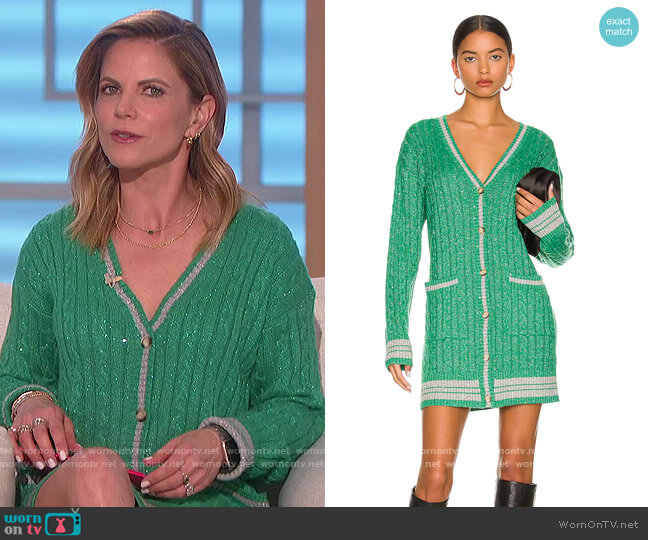 Marisole Mini Dress by Saylor worn by Natalie Morales on The Talk