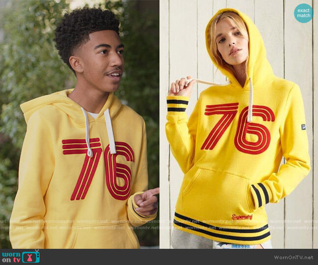 Collegiate Athletic by Superdry worn by Jack Johnson (Miles Brown) on Black-ish