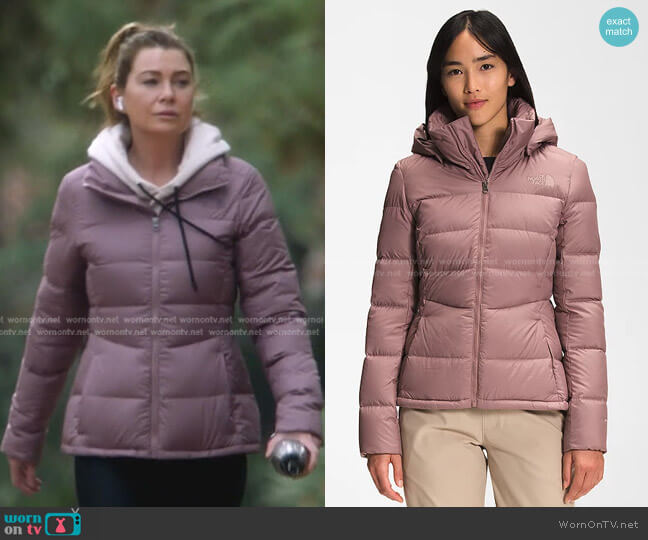Metropolis Jacket by The North Face worn by Meredith Grey (Ellen Pompeo) on Greys Anatomy