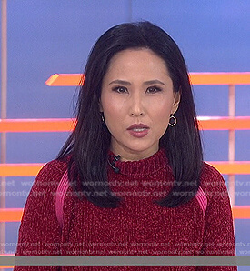 Vicky's red sweater on Today
