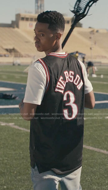 Will’s Iverson Sixers jersey on Bel-Air