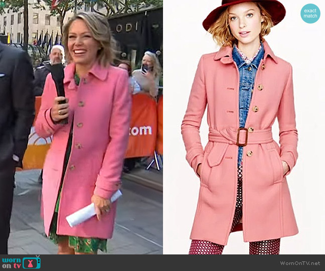 WornOnTV: Dylan’s pink coat on Today | Dylan Dreyer | Clothes and ...