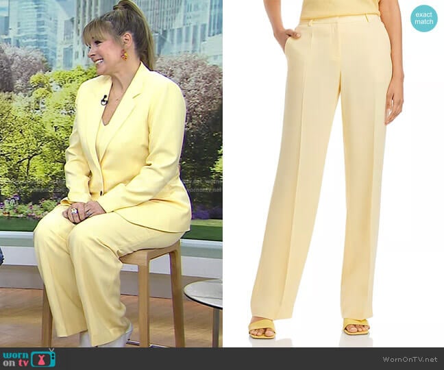 Gates Pants by Lafayette 148 New York worn by Liz Vaccariello on Today