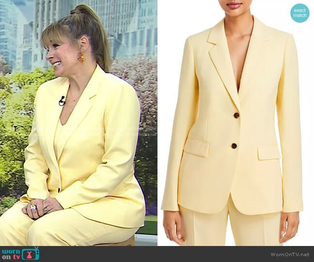 William Blazer by Lafayette 148 New York worn by Liz Vaccariello on Today