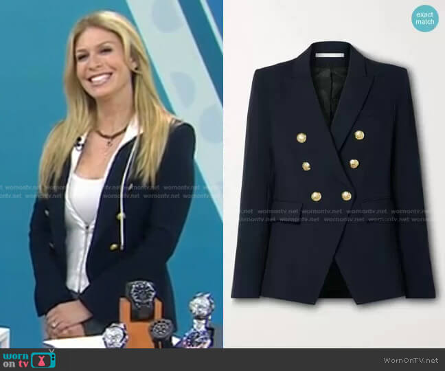 Miller Dickey Jacket by Veronica Beard worn by Jill Martin  on Today