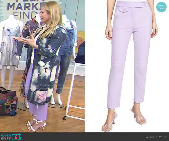 Renzo Pants by Veronica Beard worn by Jill Martin on Today