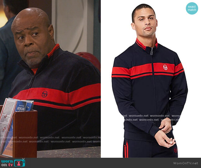 Damarindo Track Jacket by Sergio Tacchini worn by Chi McBride on How we Roll