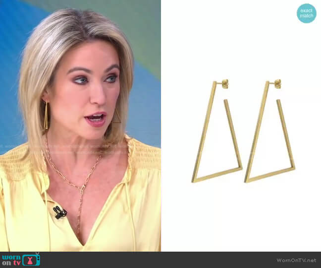 Vector Drops by Accessory Concierge worn by Amy Robach on Good Morning America