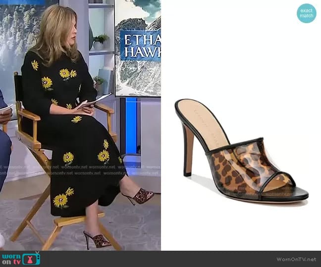 Veronica Beard Kathleen 2 Sandal worn by Jenna Bush Hager on Today