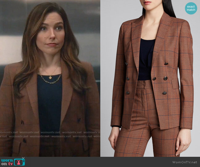 WornOnTV: Sam’s brown checked suit on Good Sam | Sophia Bush | Clothes ...