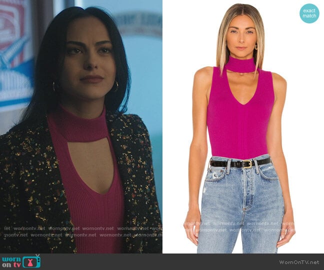 Zoe Top by Bailey 44 worn by Veronica Lodge (Camila Mendes) on Riverdale