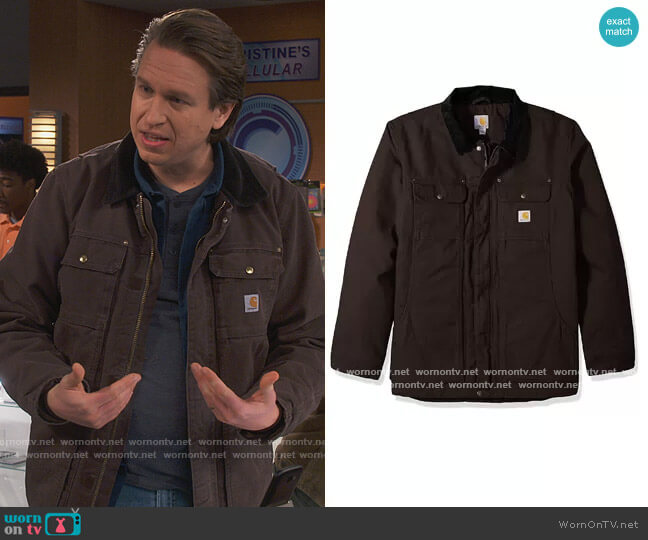 Full Swing Jacket by Carhartt worn by Pete Holmes on How we Roll