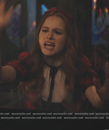 Cheryl’s red plaid dress on Riverdale