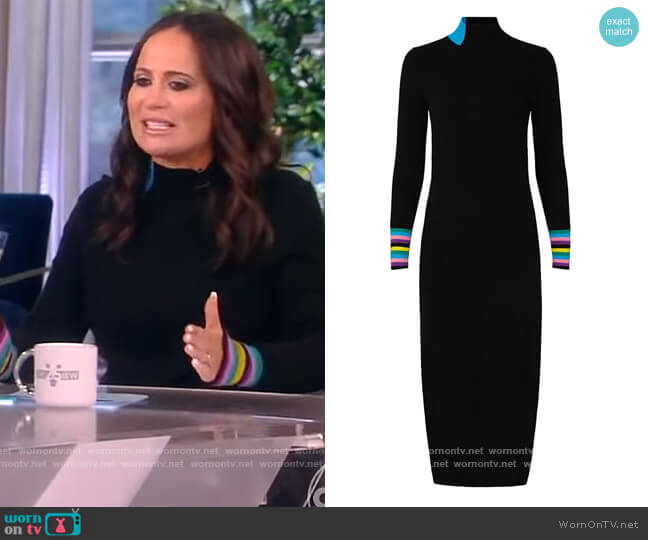 Bloomsbury Sweater Dress by Chinti & Parker worn by Stephanie Grisham on The View