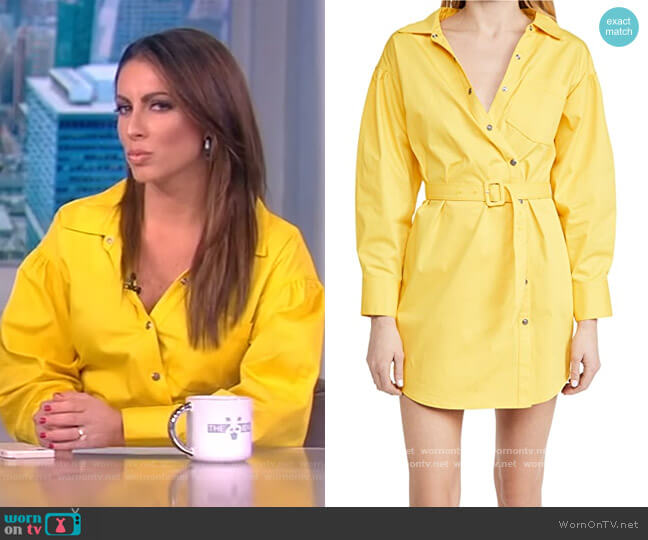 Camelia Dress by Cinq a Sept worn by Alyssa Farah Griffin on The View