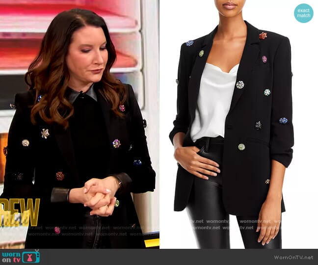 Ditsy Khloe Embellished Blazer by Cinq a Sept