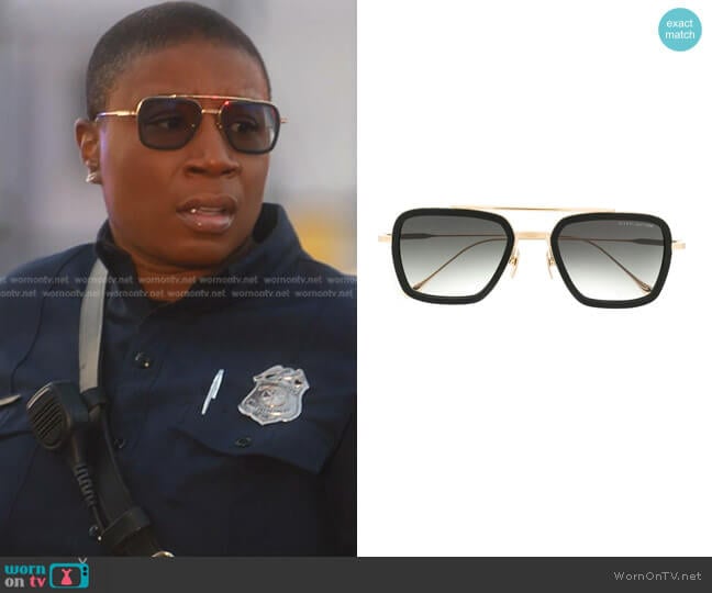 FLIGHT .006 Sunglasses by Dita Eyewear worn by Henrietta Wilson (Aisha Hinds) on 9-1-1