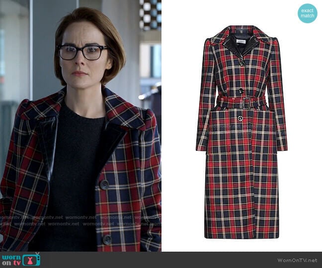  worn by Kate Woodcroft (Michelle Dockery) on Anatomy of a Scandal