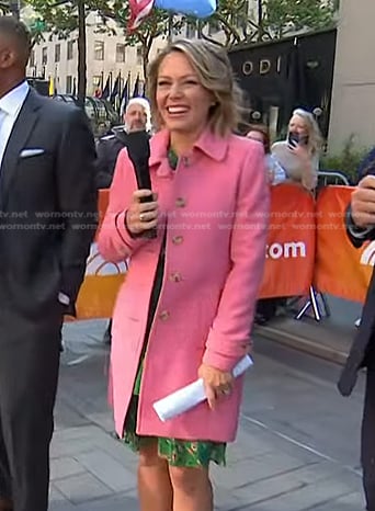 Dylan’s pink coat on Today