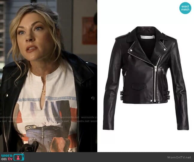 IRO Ashville Jacket worn by Jenny Hoyt (Katheryn Winnick) on Big Sky