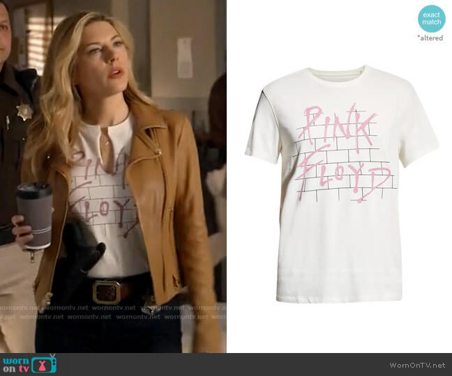 John Varvatos Pink Floyd The Wall T-Shirt worn by Jenny Hoyt (Katheryn Winnick) on Big Sky