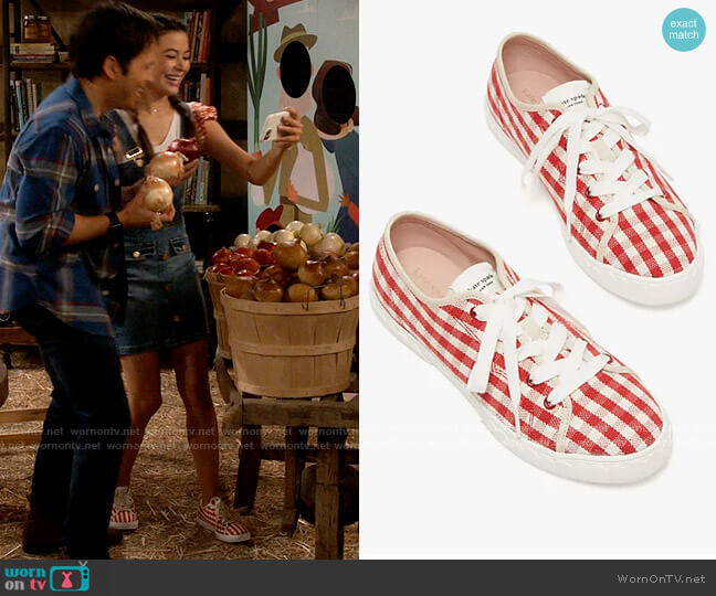 Kate Spade Vale Sneakers worn by Carly Shay (Miranda Cosgrove) on iCarly