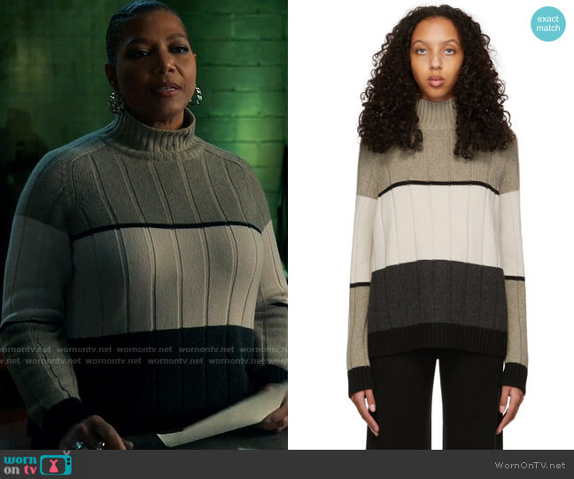 Loro Piana Duca D'Aosta Turtleneck worn by Robyn McCall (Queen Latifah) on The Equalizer