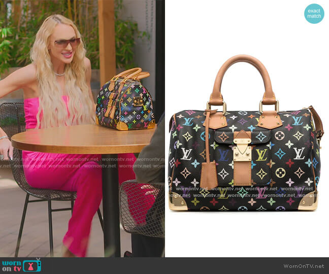 Louis Vuitton Leggings worn by Christine Quinn in Selling Sunset (S03E06)