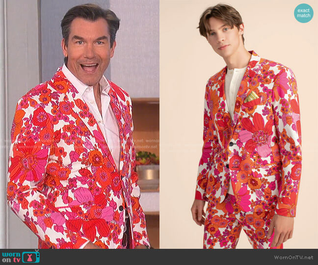 Thurston Blazer by Mr Turk worn by Jerry O'Connell  on The Talk