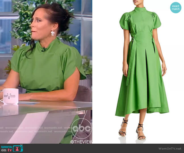 Tie Mock Neck Dress by 3.1 Phillip Lim worn by Stephanie Grisham on The View