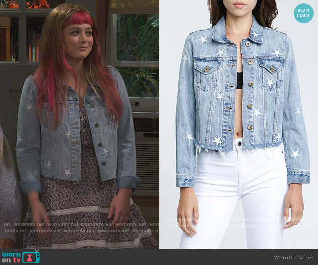 WornOnTV: Lee’s star embroidered denim jacket on How We Roll | Clothes ...