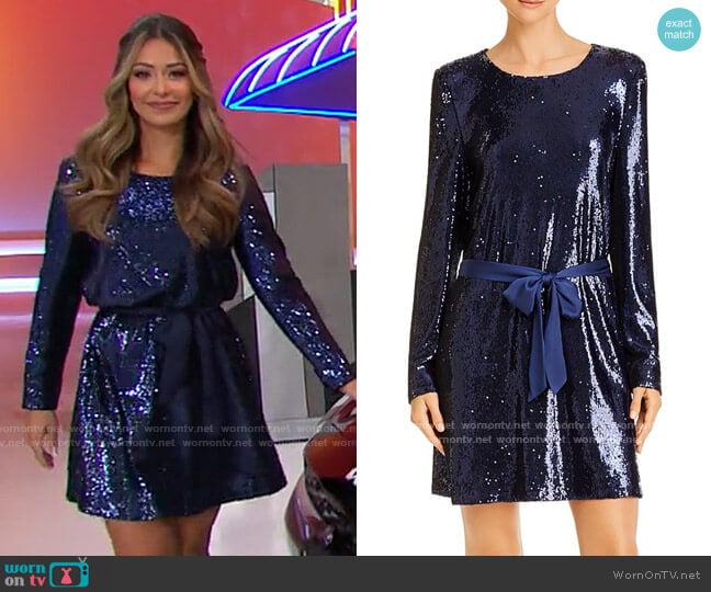 Ramy Brook Hallie Dress worn by Manuela Arbeláez on The Price is Right