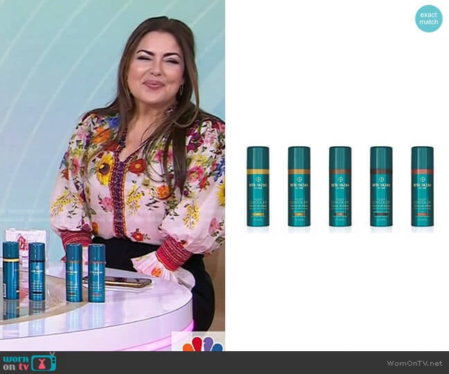 Root Concealer Touch Up Spray by Rita Hazan worn by Bobbie Thomas on Today