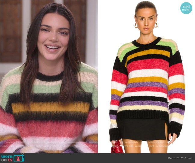 Esme Sweater by RTA worn by Kendall Jenner (Kendall Jenner) on The Kardashians