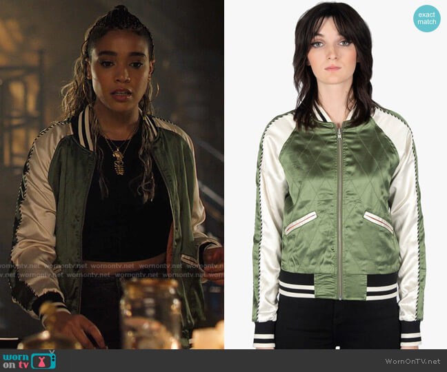 Straight to Hell Boogie Jacket worn by Mikaela Danso (Lucy Barrett) on Charmed