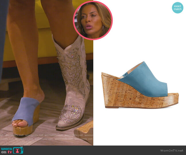 Margarite Sandals by Stuart Weitzman worn by Dolores Catania on The Real Housewives of New Jersey